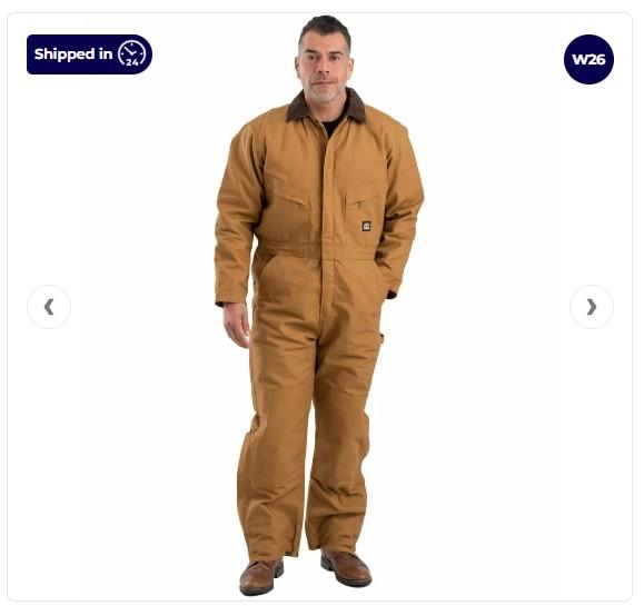 Berne I417 - Men's Heritage Duck Insulated Coverall