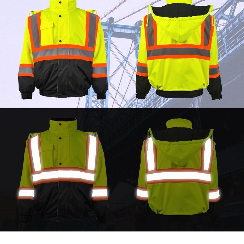 Winter safety waterproof work Jackets