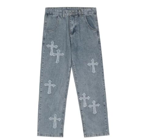 Cross Patch Men’s Streetwear Baggy Jeans