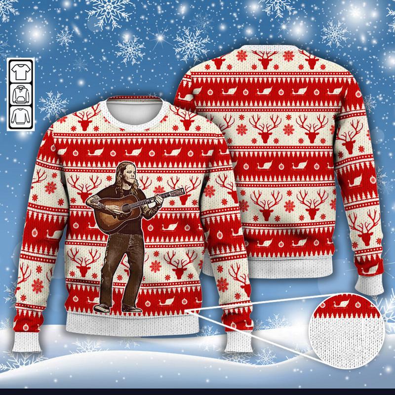 Christmas Billy Strings Music Ugly Sweater, Ugly Sweater, Xmas Sweater, Tour Holiday Sweater, Gift For Billy Strings Fan, 27 11 DKHT RP