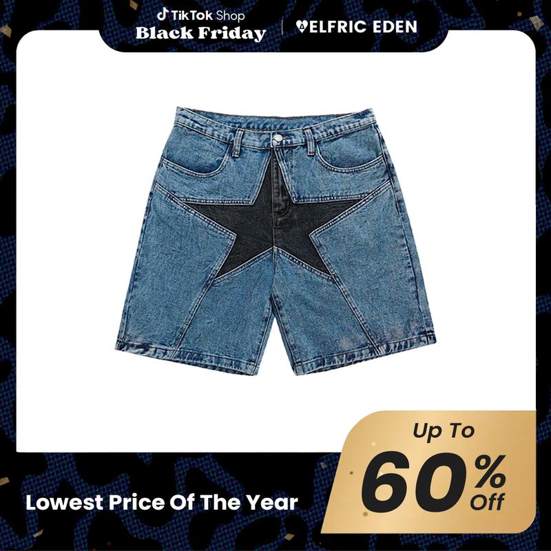 Aelfric Eden Star Patchwork Jorts