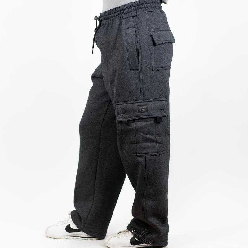 FB County Heavyweight Baggy Cargo Sweatpants