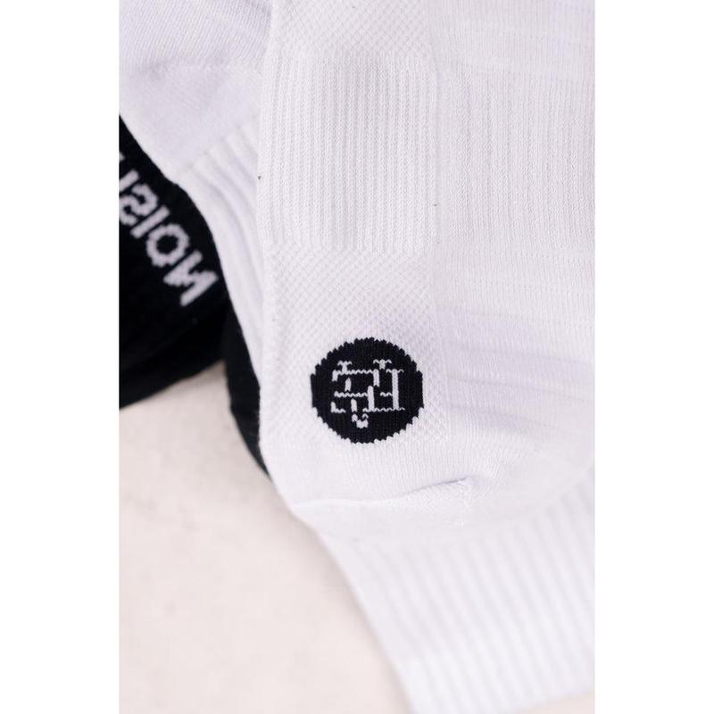 EKKO Socks Unisex Cotton x Spandex Black and White