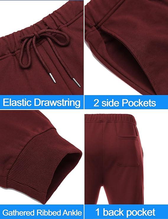 COOFANDY Men's Tracksuit 2 Piece Hoodie Sweatsuit Sets Casual Jogging Athletic Suits  Menswear Soft