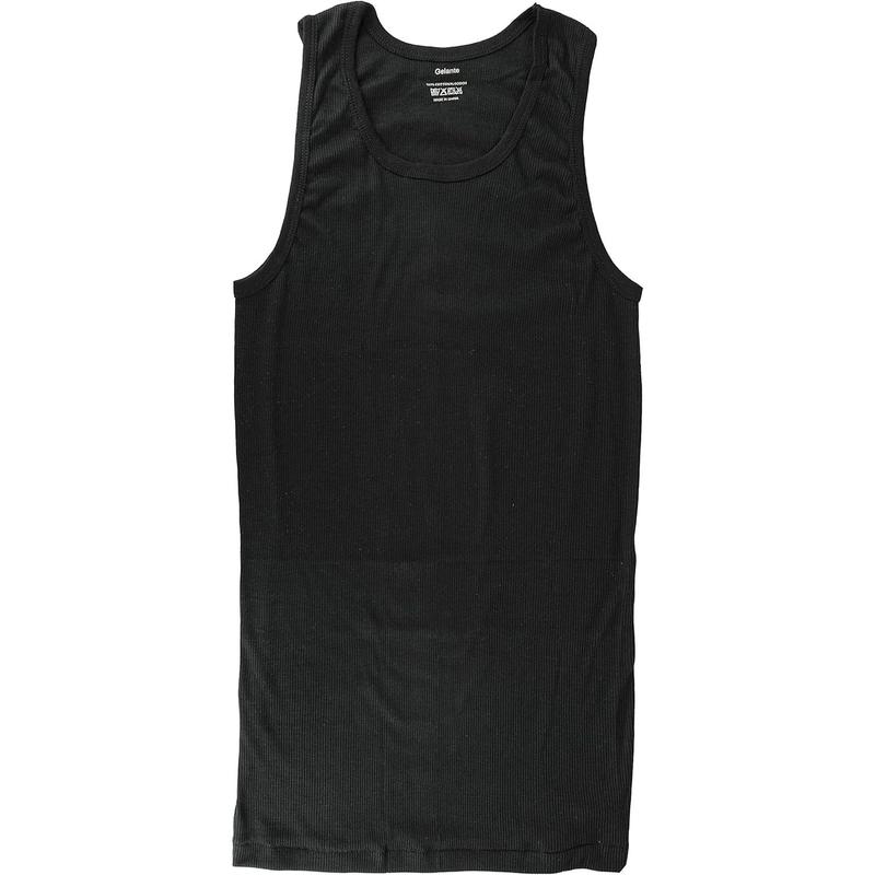 6 Packs 100% Cotton Athletic Men's Basic Tank Top