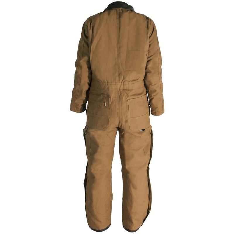 Berne Men's Duck Deluxe Insulated Coveralls Tall - I417bdt