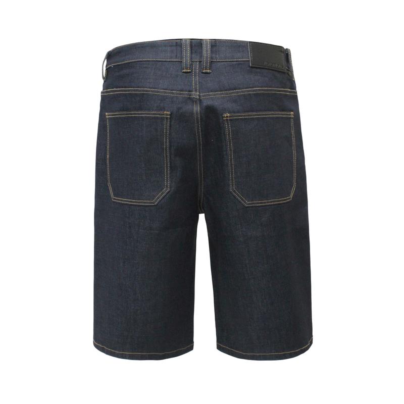 Men's Baggy Fit Raw Denim Shorts-Comfort Stretch