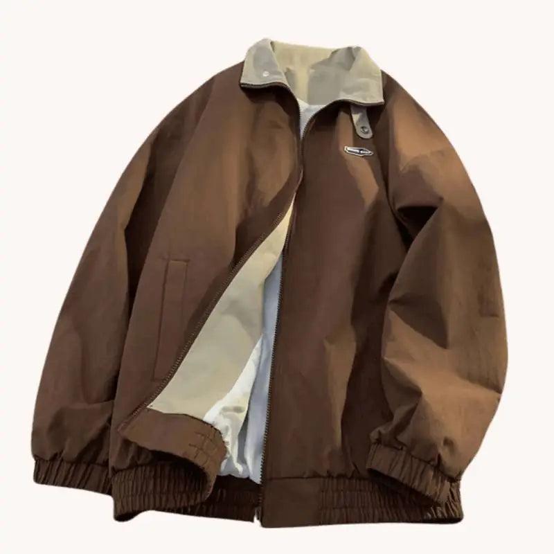 Vintage Windbreaker Jacket for Men - Classic and Stylish Outdoor Outfit - Casual