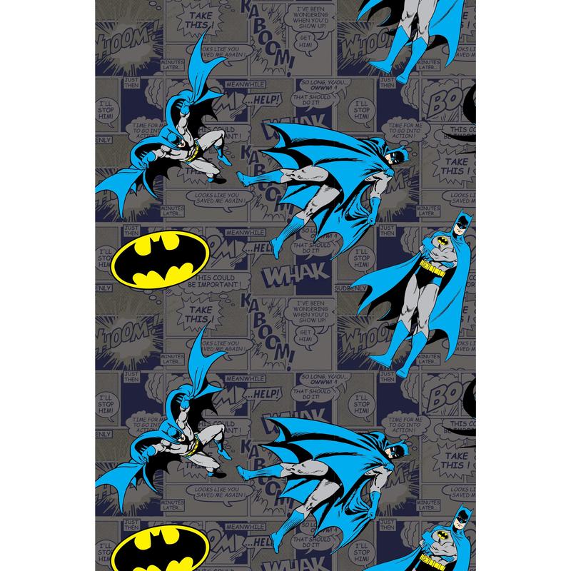 DC Comics Adult Classic Batman Comic Allover Print  Loungewear Pajama Pants For Men