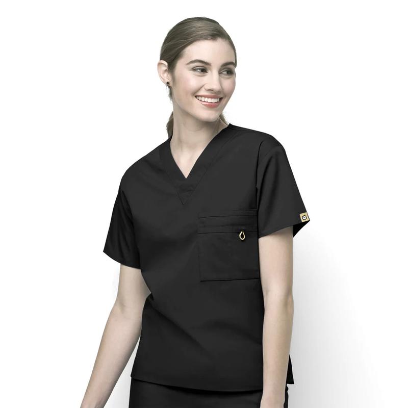 Wonderwink Origins Alpha-Unisex V-Neck Scrub Top-