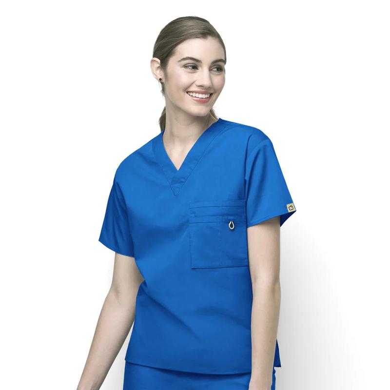 Wonderwink Origins Alpha-Unisex V-Neck Scrub Top-