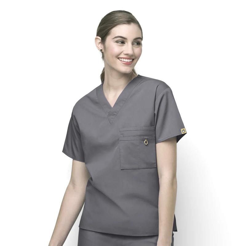 Wonderwink Origins Alpha-Unisex V-Neck Scrub Top-