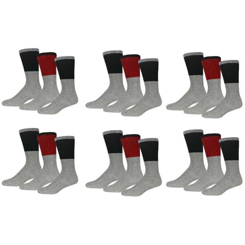 Insulated Thermal Cold Weather Crew Socks (9-Pairs)