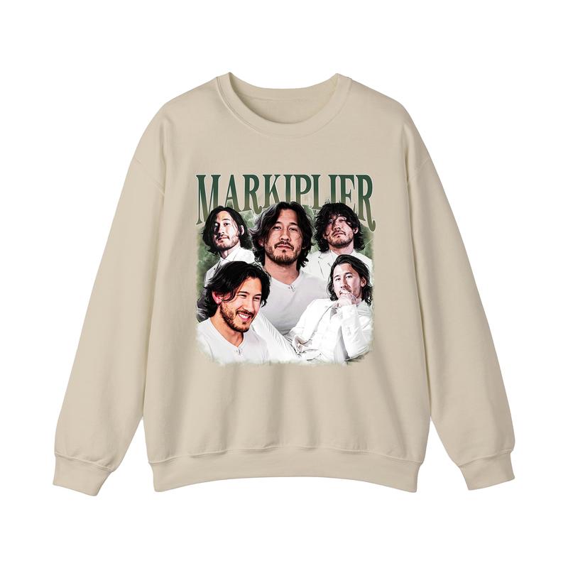 Limited M4rkiplier Vintage Shirt,M4rkiplier Long Hair Sexy Tshirt Gift For Woman and Man Unisex T-Shirt, Fullsize S-5XL Unisex