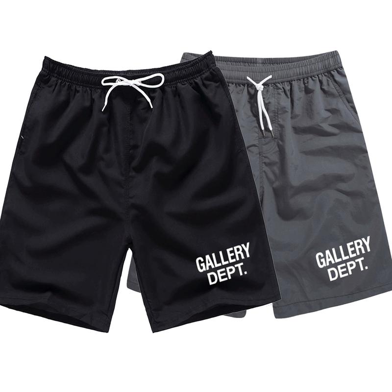 GALLERY DEPT Shorts Casual shorts sports shorts letter print short loose training Ice silk quick-drying sports beach shorts men and women shorts