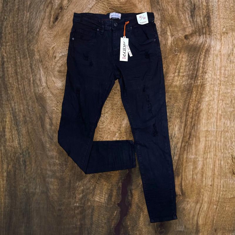 JP435 - Super-C Slim-Fit Stretch Jeans (Jet Black)