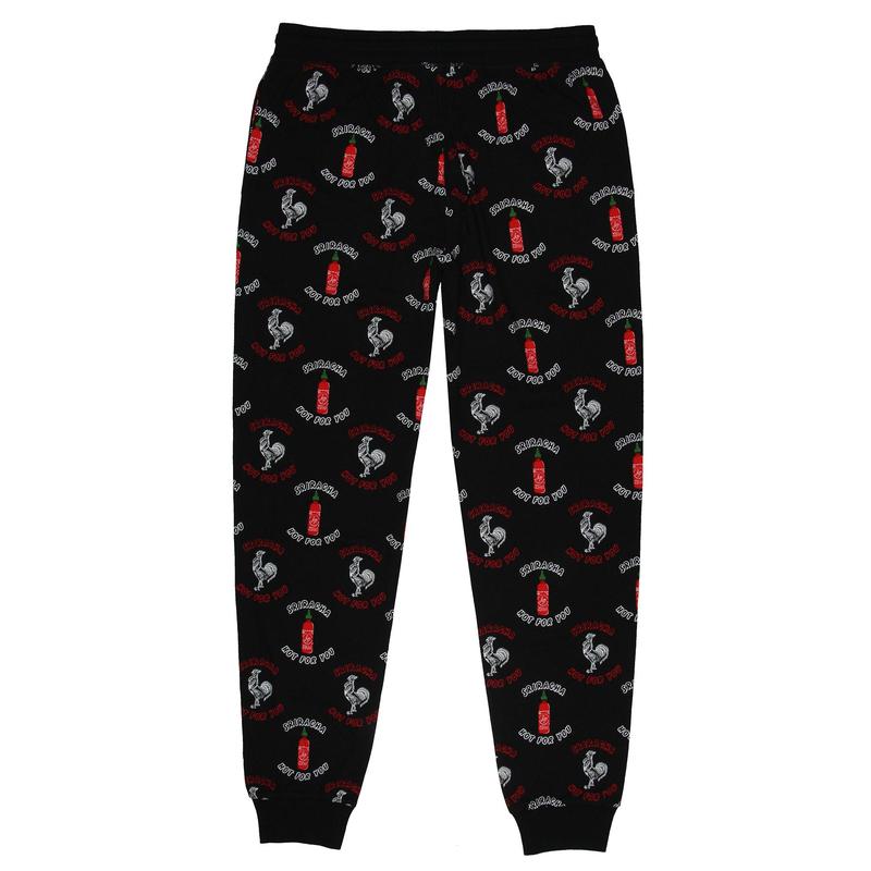 Sriracha Hot Sauce Men's Hot For You Adult Lounge Sleep Pajama Pants Joggers