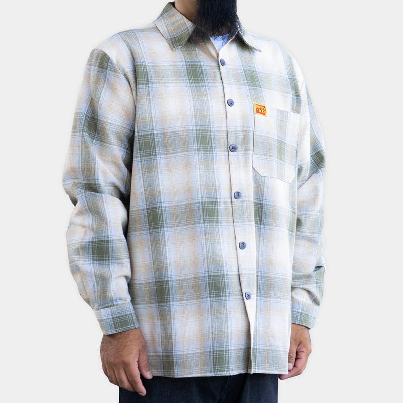 FB County Long Sleeve Checker Flannel Shirt