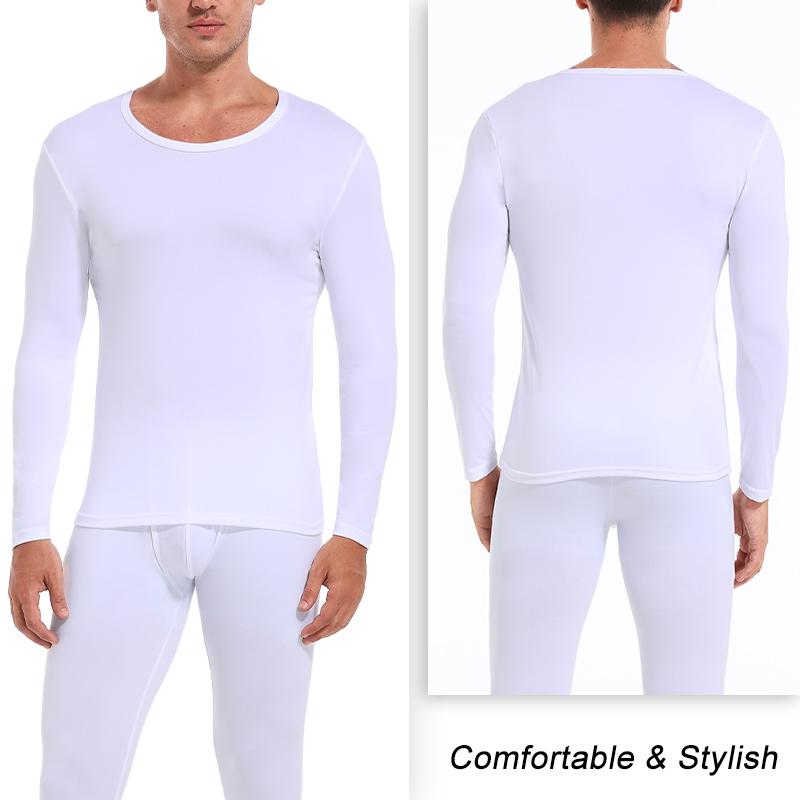 Thermal Underwear for Men Long Johns with Fleece Lined Sport Base layer in Cold Weather Winter