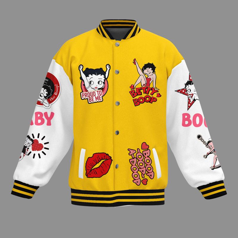 Betty Booop Baseball Jacket, Betty Boo 