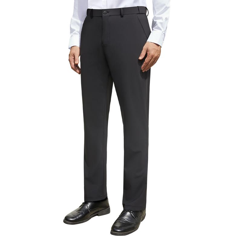 ELENCOCO Stretch Dress Pants No Iron Golf Pants Expandable Waist Flat Front Business Casual Pants Menswear Trouser Underwear  Pocket