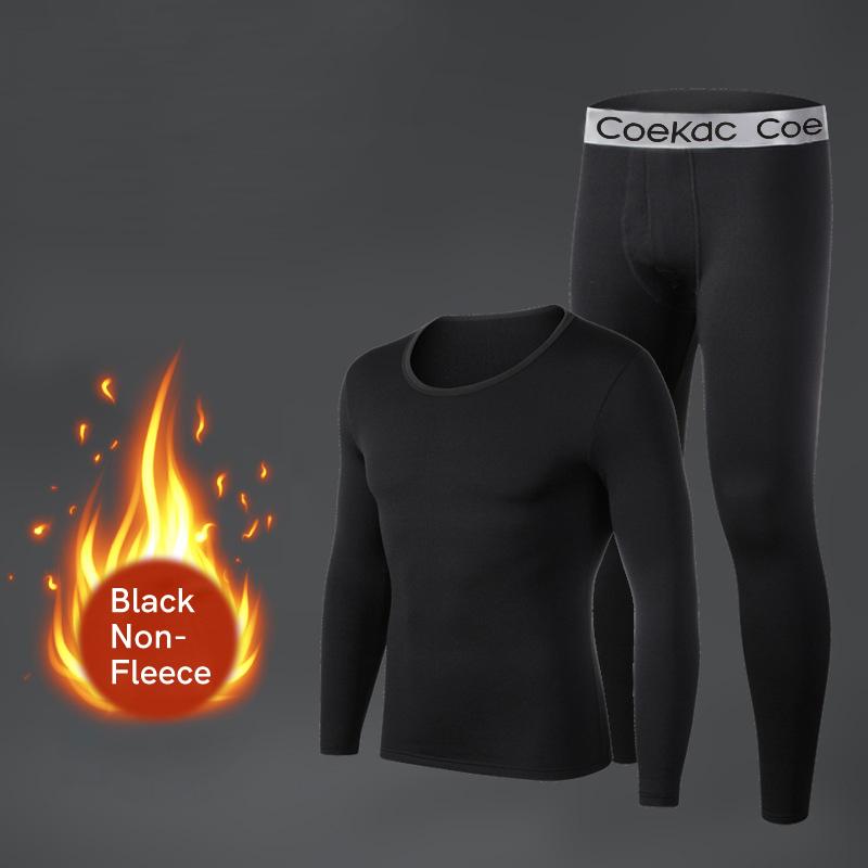 Thermal Underwear for Men Long Johns with Fleece Lined Sport Base layer in Cold Weather Winter