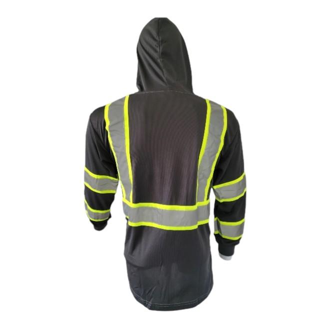 Long Sleeve Safety Hooded Shirt