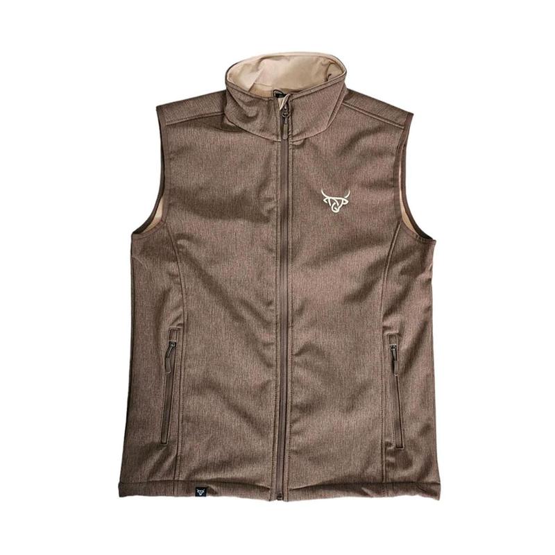 Lost Calf Vest Men's Heather Brown - LCVHB