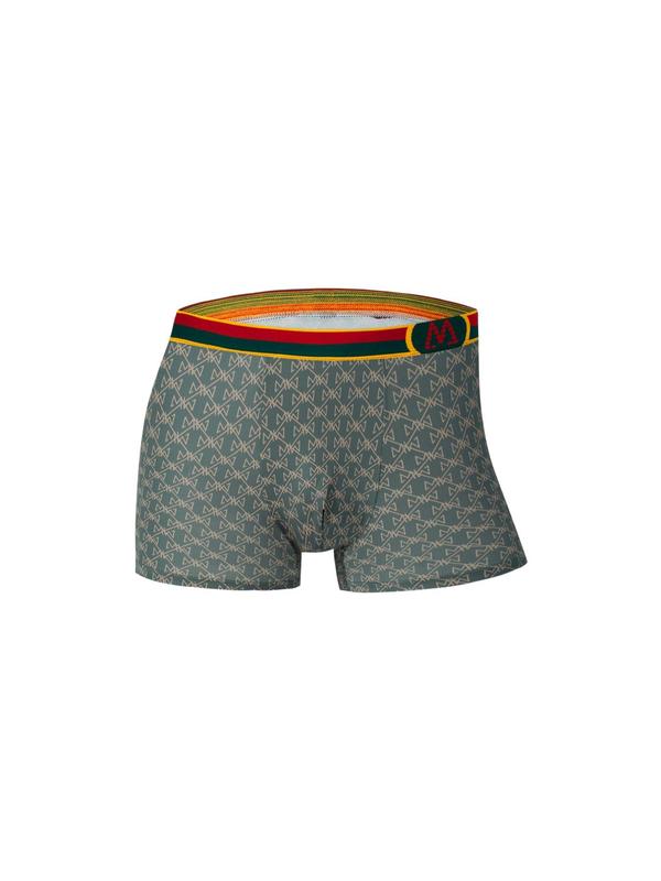 Men's All Over Print Tape Boxer Brief, Casual Comfy Breathable Underwear for Daily Wear, Mens Underwear for All Seasons