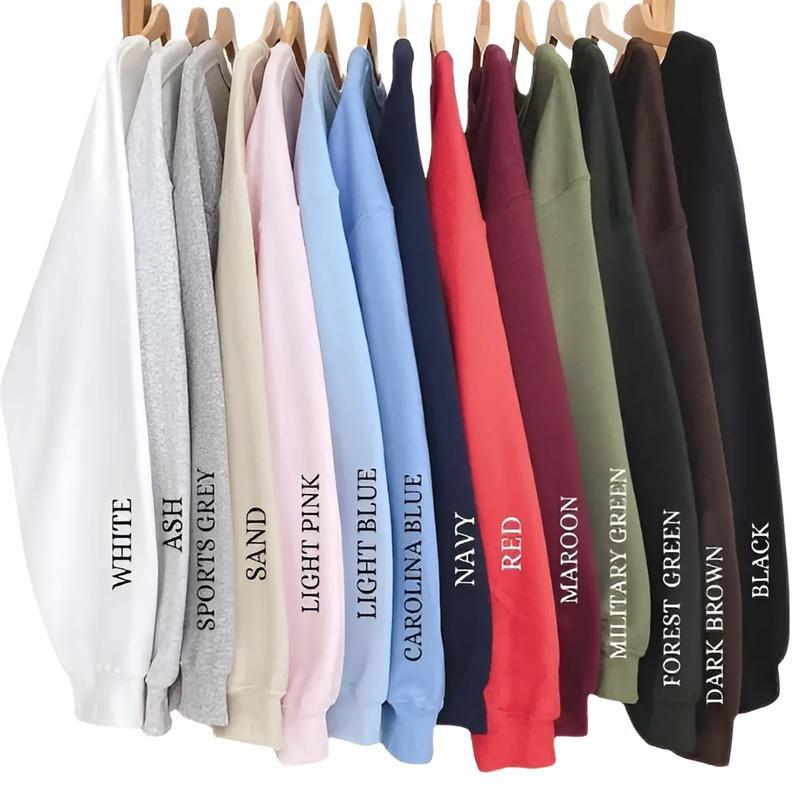 Quotes Sweatshirt - Hoodie - Shirt Cotton Relaxed Fit, Full Color, Tee Print