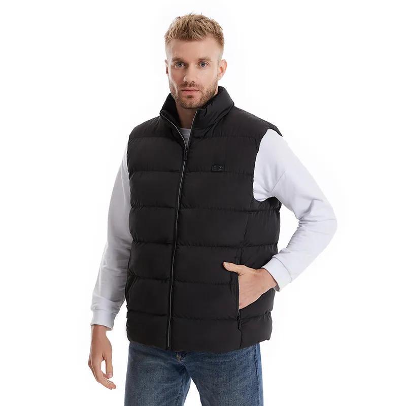 Heated Vest for Men Women,Two-touch 15Heat Zones LED Controller， Heated Jackets for Men Women With Battery Pack Two-Touch LED  level Menswear Tops