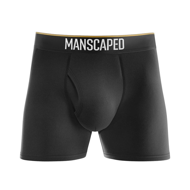 MANSCAPED® Boxers 2.0 Men’s Premium Anti-Chafe Athletic Performance Boxer Briefs, Tagless with Signature Jewel Pouch™ Fabric Menswear