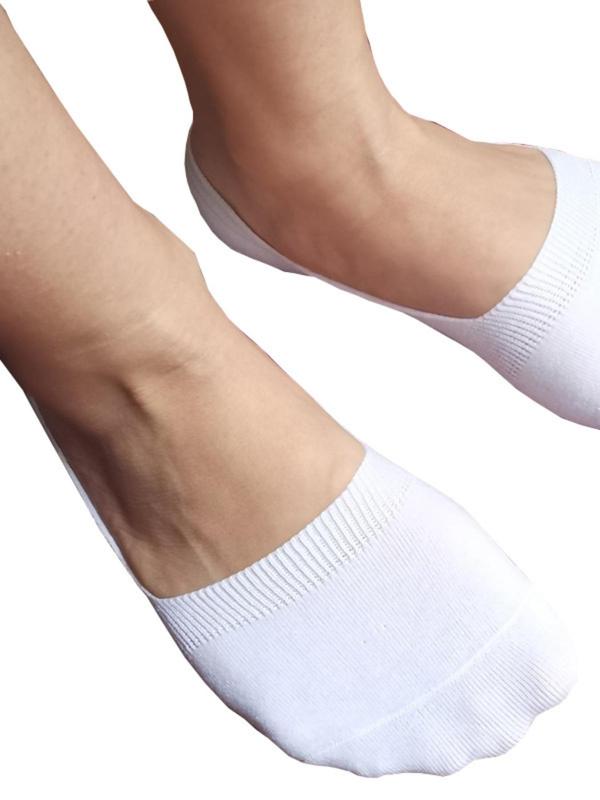 Men's 5 Pairs Solid Invisible Socks, Soft Comfy Breathable Low Cut Knit Socks, Multipack Socks for Men, Men's Socks & Hosiery