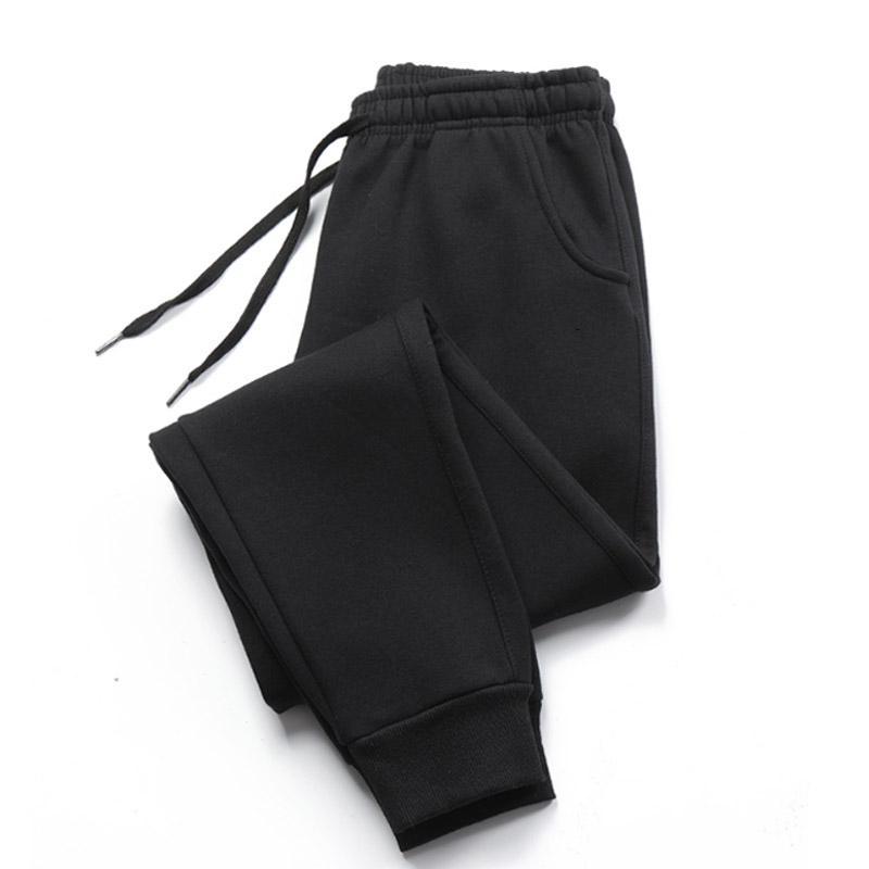 Men Long Pants Autumn and Winter Mens Casual Fleece Sweatpants Soft Sports Pants Jogging Pants 5 Colors