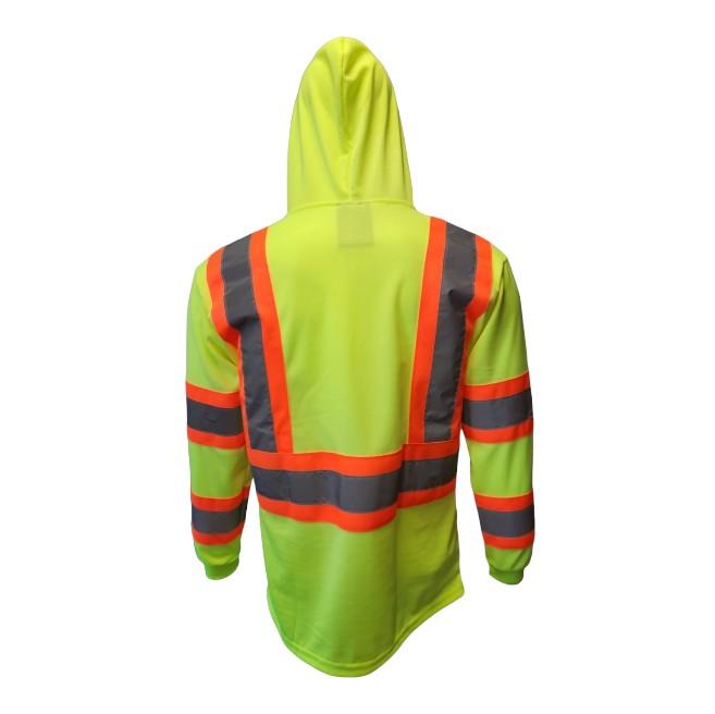 Long Sleeve Safety Hooded Shirt