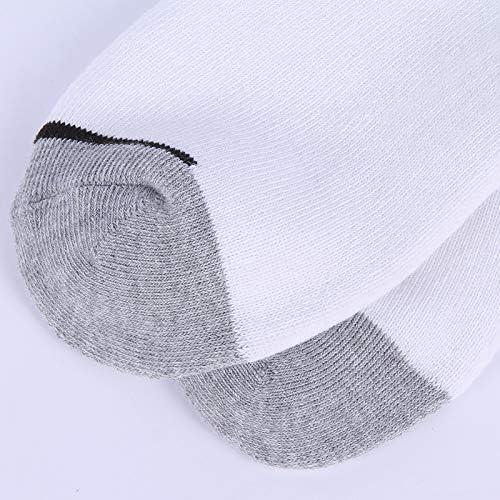 10 Pack Men's Cotton Moisture Wicking Cushion Low Cut Socks Menswear Ribbed