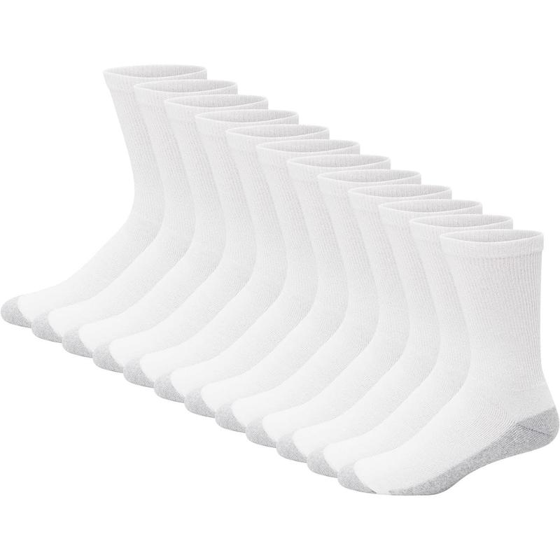 Men's Double Tough Crew Socks, 12-Pair Pack