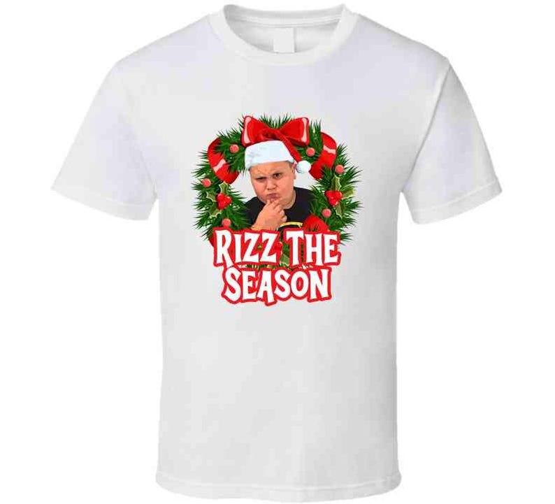 The Rizzler Rizz The Season Christmas Graphic Shirt, Meme Joke Shirt, Gift for Men, Gift for Women