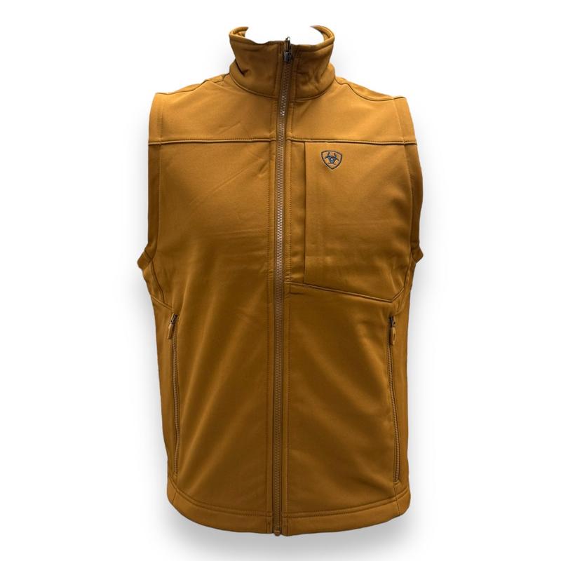 Men's Ariat Logo 2.0 Softshell Vest - Chestnut