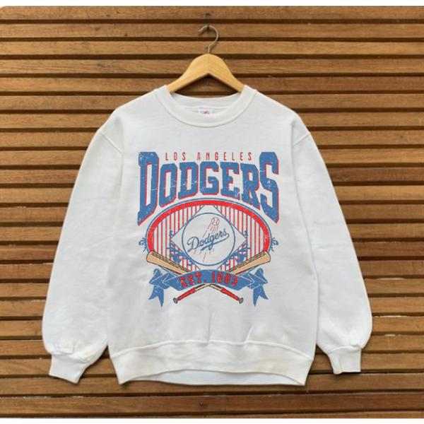 Vintage Los Angeles Dodgers Sweatshirt Los Angeles Baseball Shirt Vintage Baseball Fan Shirt Graphic Tee Football Fan Gift Sport Unisex Sweatshirt