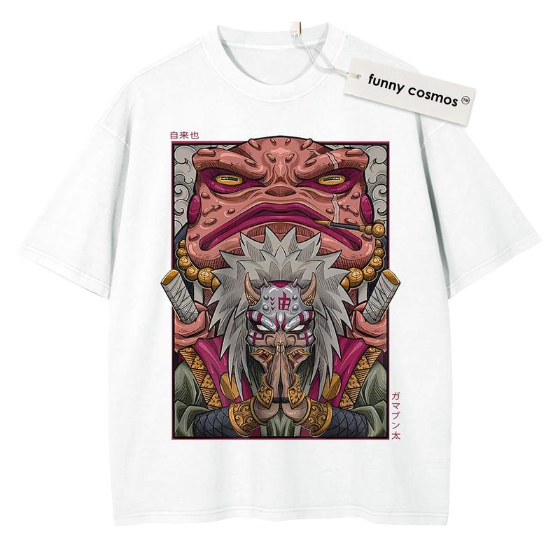 Jiraiya Shirt, Narut0 Shirt, Anime Shirt, Vintage T-Shirt