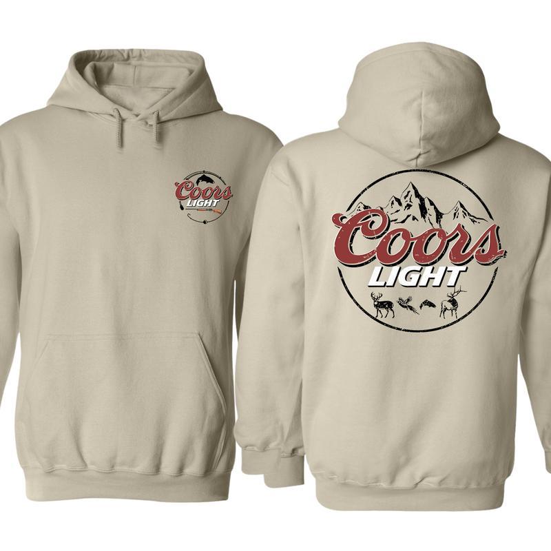 Coors Light Hunting Hoodie, Coors Light Hunting, Sweatshirt, Hoodie, T-Shirt, For Men, For Women Classic Menswear, Hoodie Style