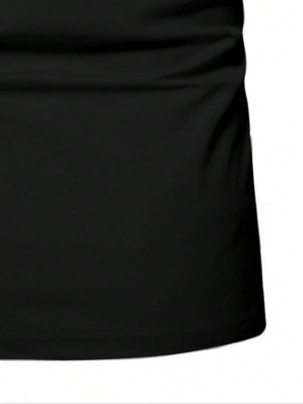  Contrast Binding Short Sleeve Polo Shirt, Regular Fit Casual Button Front Collared Top for Summer, Men's Clothes for Daily Wear