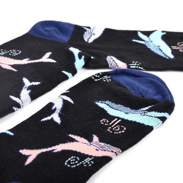 Men's Socks - Whale Novelty Socks