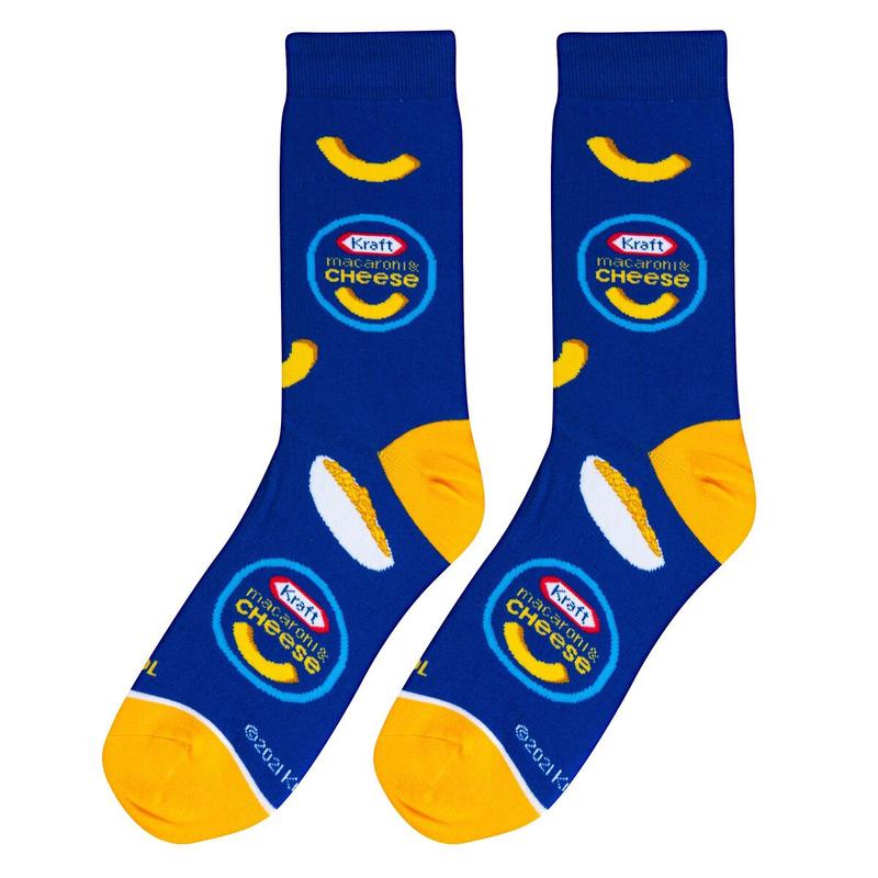 Kraft Mac and Cheese Socks