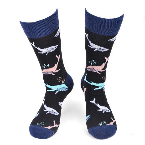 Men's Socks - Whale Novelty Socks