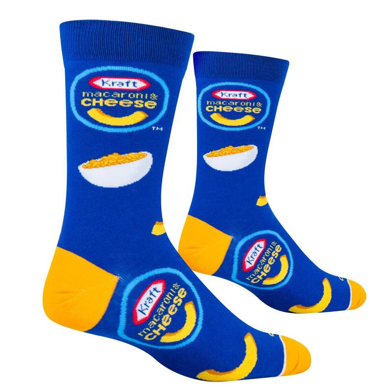 Kraft Mac and Cheese Socks