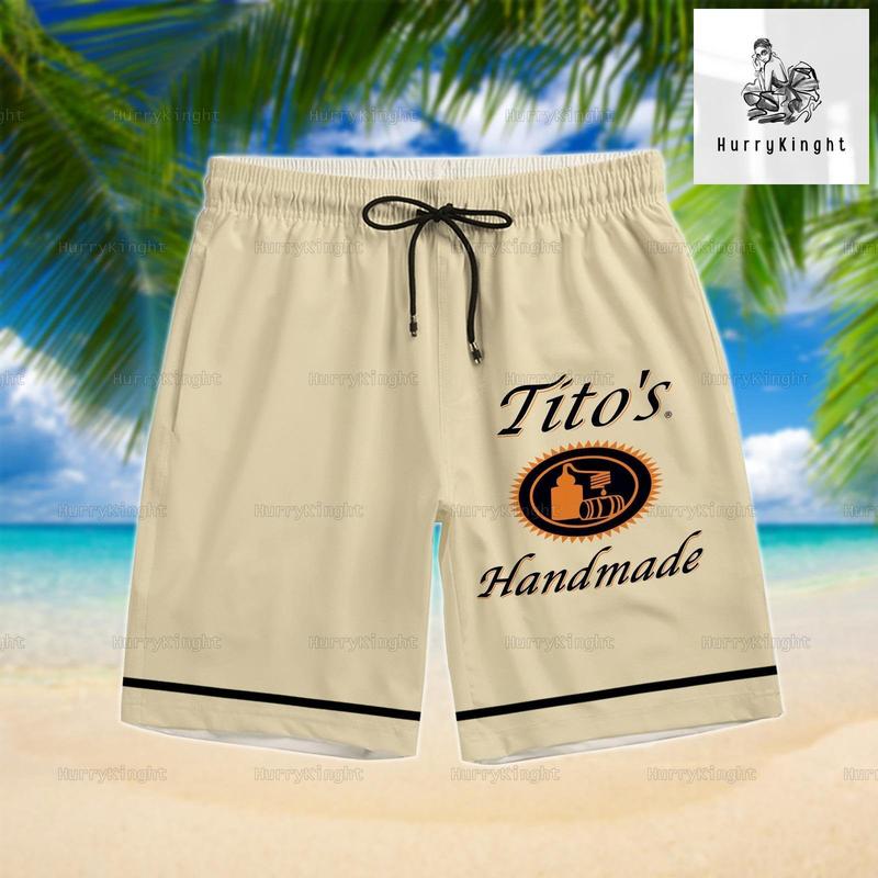 Tito's Handmade Hawaiian Shorts, Tito's Shorts, Tito's Swim Shorts, Tito's Beach Shorts, Tito's Summer Shorts, Tito's Men Shorts