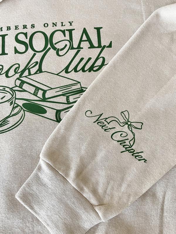 Unisex- Anti Social Book Club Crewneck | Bookish | Booktok | Book Club Gifts