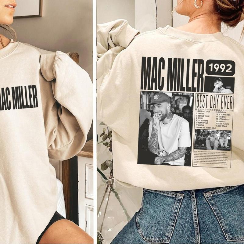 Mac Miller Best Day Ever Hoodie, Mac Miller Swimming Sweatshirt, Unisex T Shirt, Unisex Sweatshirt, Unisex Hoodie